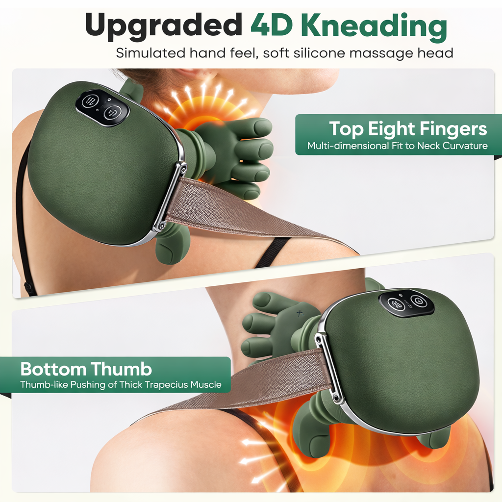 PrimeLuxe™ Neck & Shoulder Massager Pro