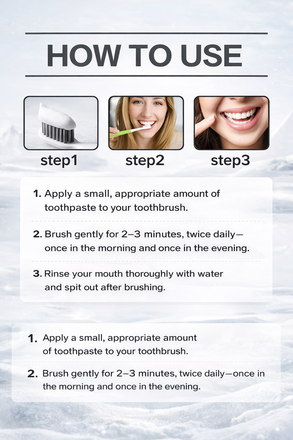 Hydroxyapatite Whitening Toothpaste