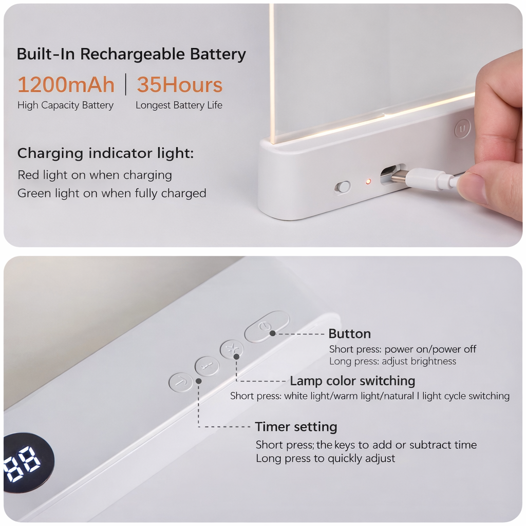 Prime Luxe™ LED Flat Reading Light