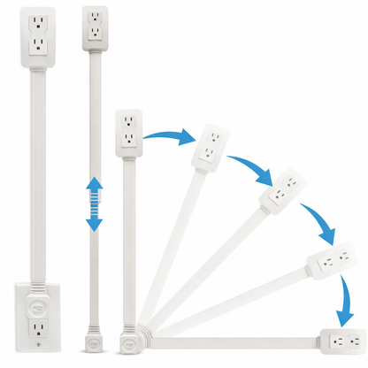 Adjustable Power Outlet Extender (US Plug)