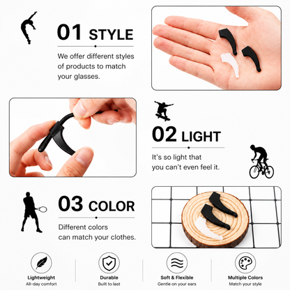 Prime Luxe™ GlassGrip Hooks