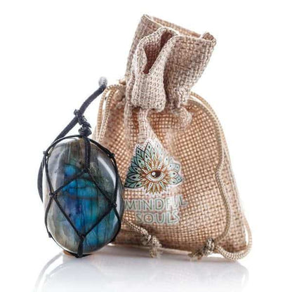 PrimeLuxe™ Dragon Heart Labradorite Necklace