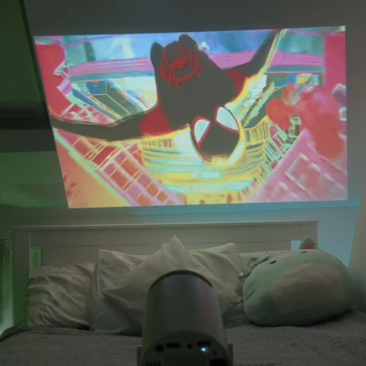 PrimeLuxe™ Portable Smart Mini Projector